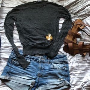 Forever 21 Small Petite, Scoop Neck Sweater